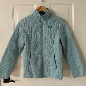 The North Face Kids Sky Blue Puffer Jacket
